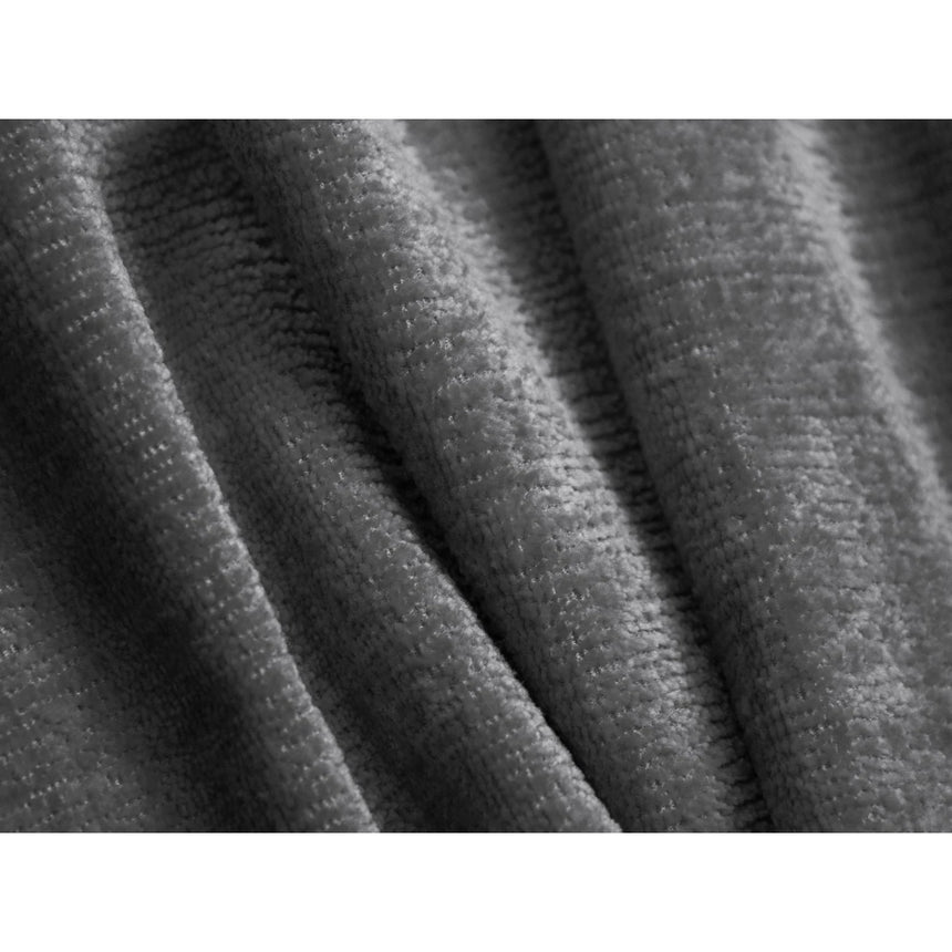 Jenny 5-Sitzer Ecksofa, Rechte Seite, aus Chenille in Dunkelgrau (Perfect Harmony 90), 200x145 cm von Micadoni – Bild 5