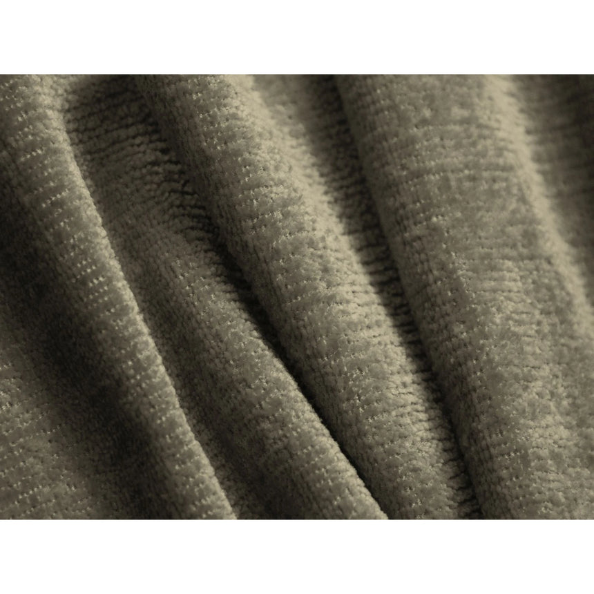 Jenny 5-Sitzer Ecksofa, Rechte Seite, aus Chenille in Grün (Perfect Harmony 39), 225x145 cm von Micadoni – Bild 5