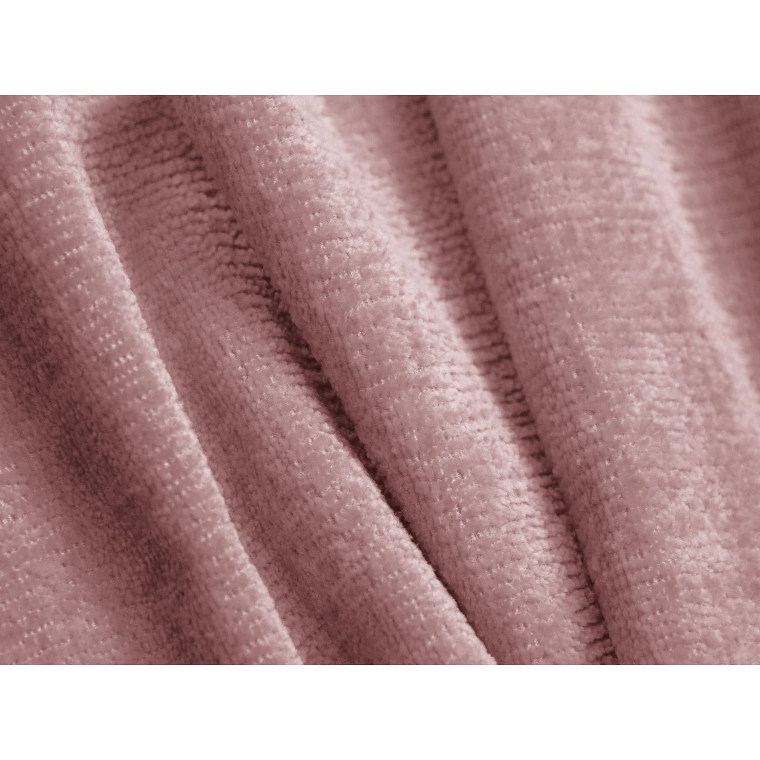 Jenny 5-Sitzer Ecksofa, Rechte Seite, aus Chenille in Rosa (Perfect Harmony 63), 200x145 cm von Micadoni – Bild 5