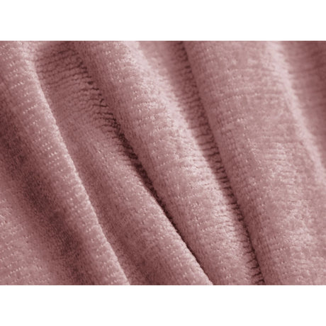 Jenny 5-Sitzer Ecksofa, Rechte Seite, aus Chenille in Rosa (Perfect Harmony 63), 225x145 cm von Micadoni – Bild 5