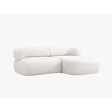 Jenny 5-Sitzer Ecksofa, Rechte Seite, aus Samt, Chenille oder Boucle, 200x145 cm von Micadoni – Bild 3