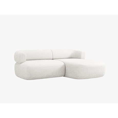 Jenny 5-Sitzer Ecksofa, Rechte Seite, aus Samt, Chenille oder Boucle, 200x145 cm von Micadoni – Bild 3