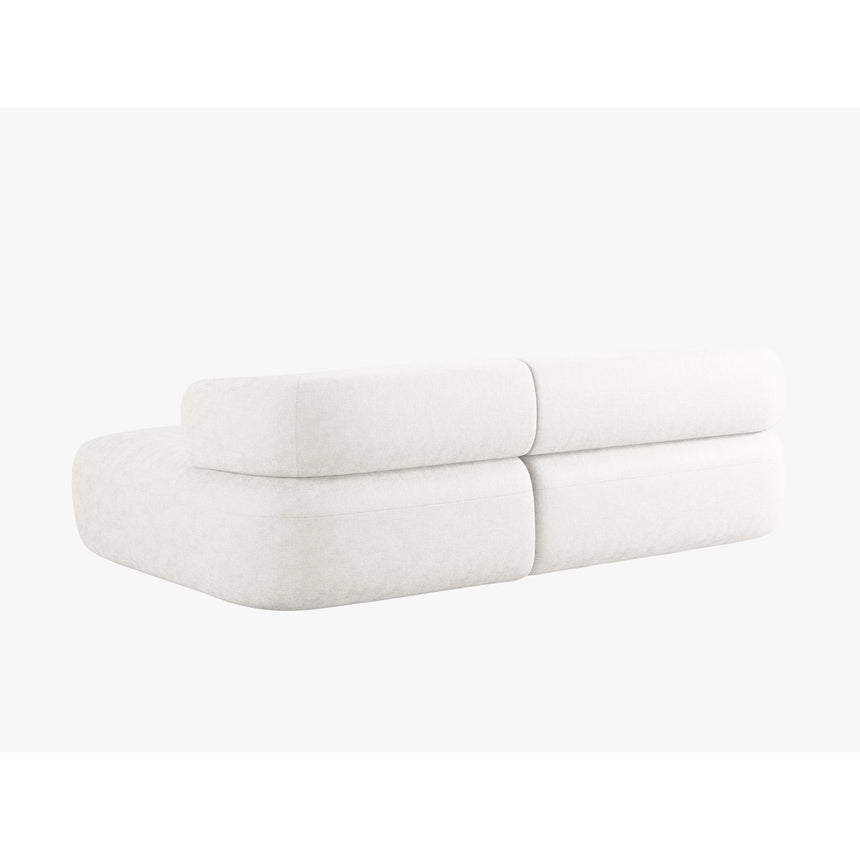 Jenny 5-Sitzer Ecksofa, Rechte Seite, aus Samt, Chenille oder Boucle, 225x145 cm von Micadoni – Bild 4