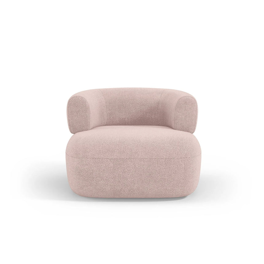 Jenny Sessel aus Boucle in Puderrosa (Now or Never 61), 90x88 cm von Micadoni – Bild 1