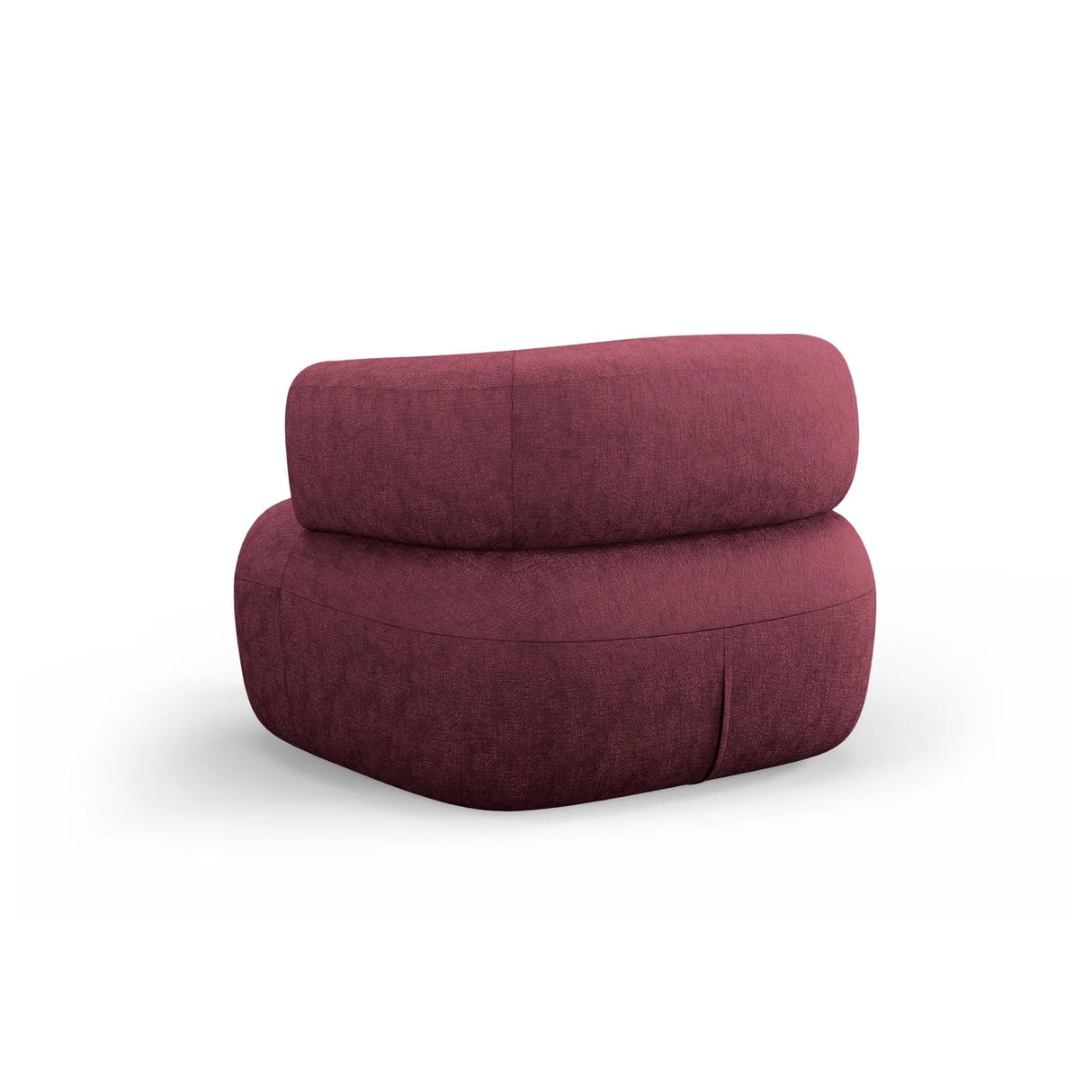 Jenny Sessel aus Chenille in Kirschholz (Perfect Harmony 59), 90x88 cm von Micadoni – Bild 4