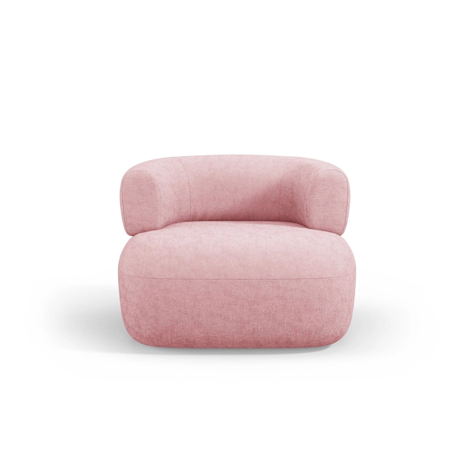Jenny Sessel aus Chenille in Rosa (Perfect Harmony 63), 90x88 cm von Micadoni – Bild 1