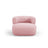 Jenny Sessel aus Chenille in Rosa (Perfect Harmony 63), 90x88 cm von Micadoni – Bild 1