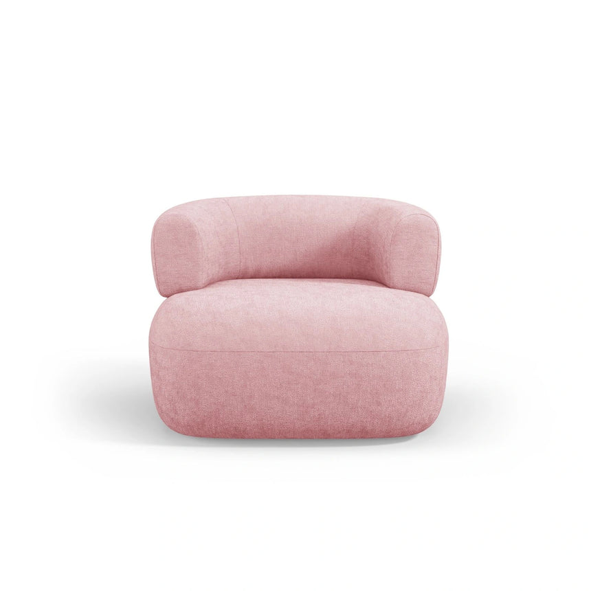 Jenny Sessel aus Chenille in Rosa (Perfect Harmony 63), 90x88 cm von Micadoni – Bild 1
