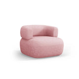 Jenny Sessel aus Chenille in Rosa (Perfect Harmony 63), 90x88 cm von Micadoni – Bild 3