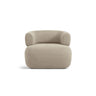 Jenny Sessel aus Samt in Beige (Salvador 1), 90x88 cm von Micadoni – Bild 1