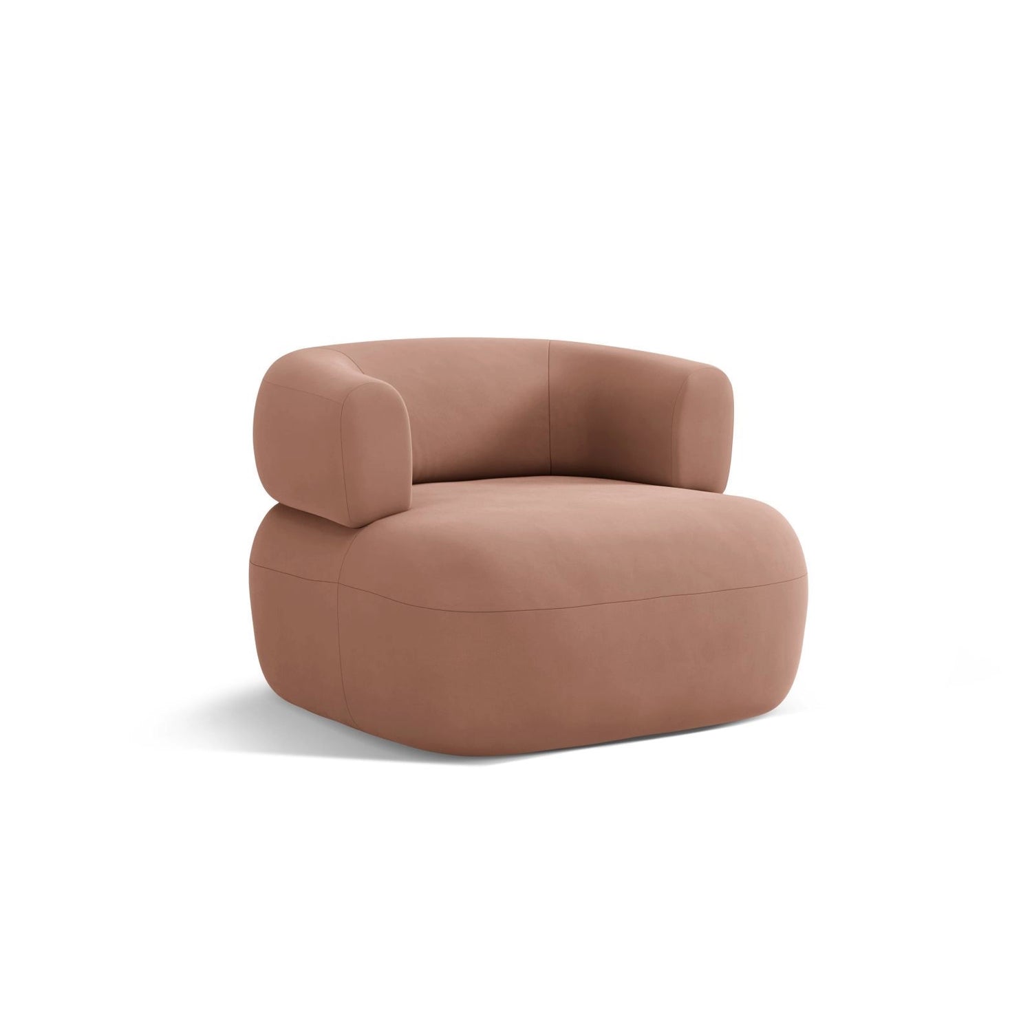 Jenny Sessel aus Samt in Rosa (Salvador 11), 90x88 cm von Micadoni – Bild 4