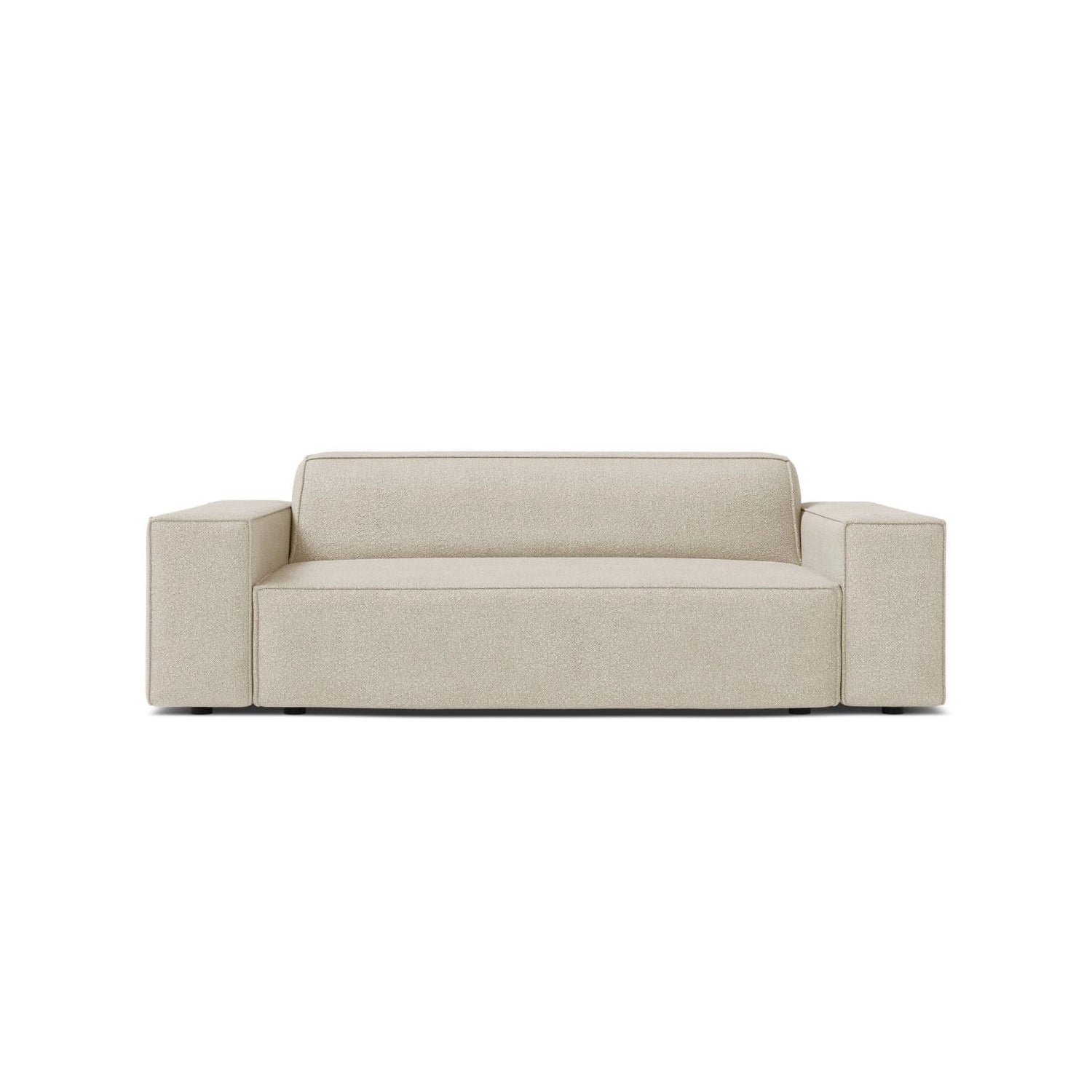 Jodie 2-Sitzer Sofa aus Boucle in Beige (Baloo 2074), 175x99 cm von Micadoni – Bild 1