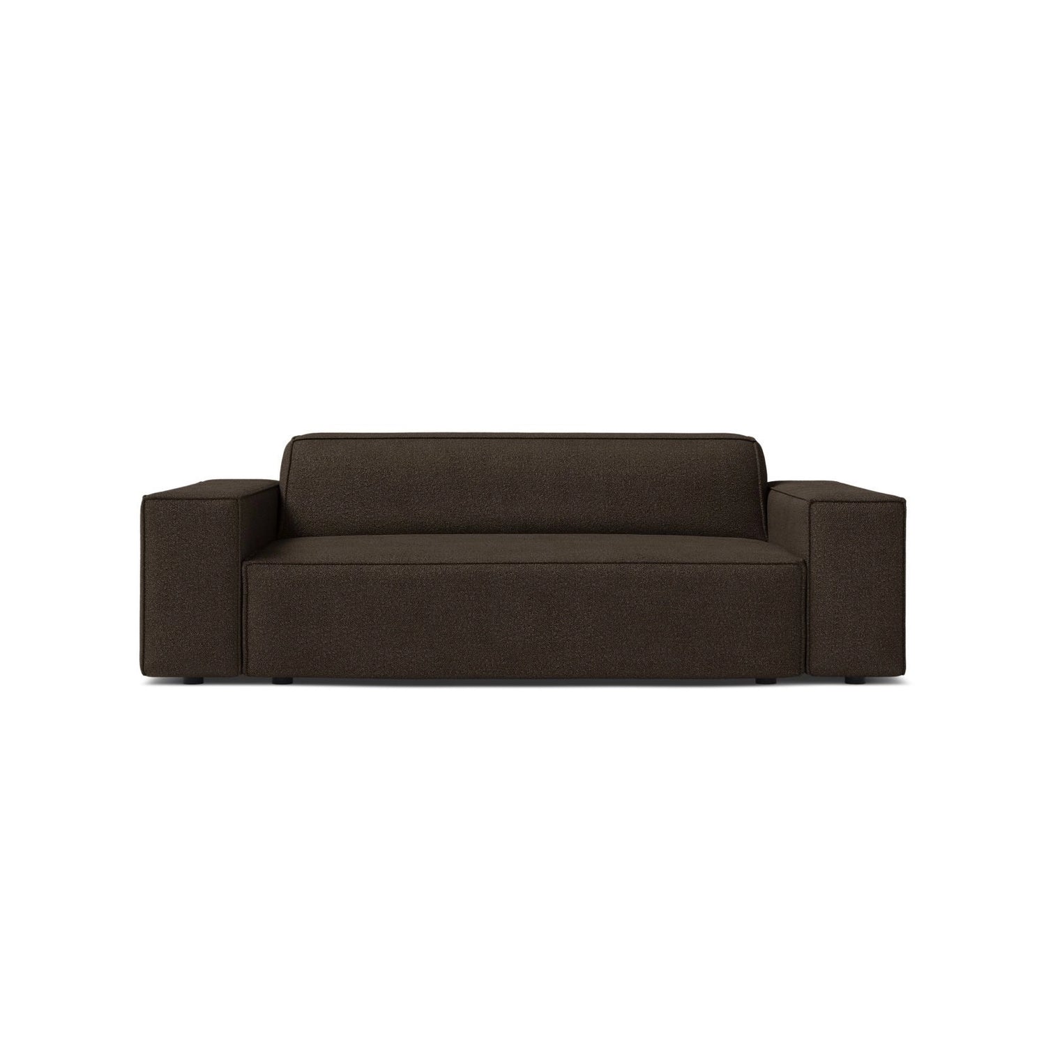 Jodie 2-Sitzer Sofa aus Boucle in Braun (Baloo 2081), 175x99 cm von Micadoni – Bild 1