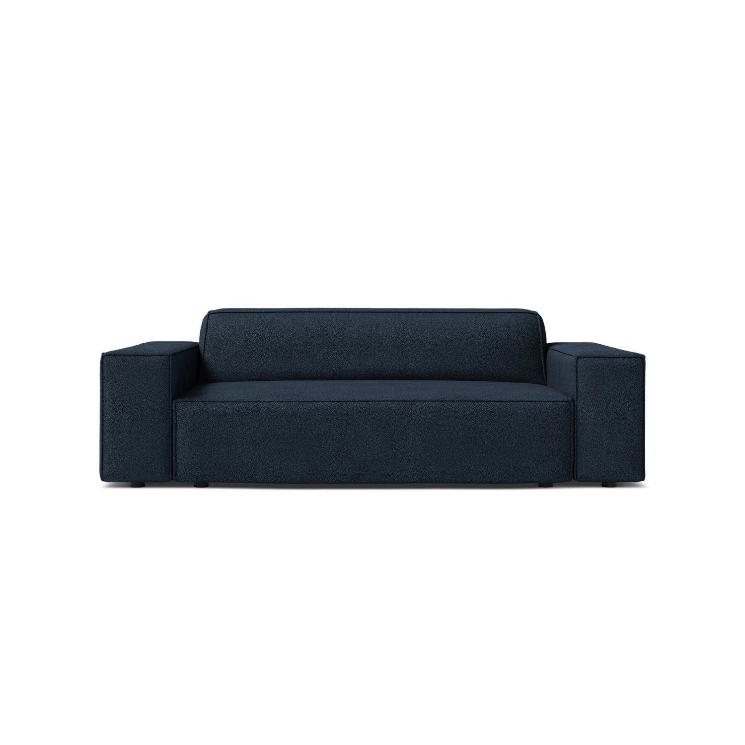 Jodie 2-Sitzer Sofa aus Boucle in Dunkelblau (Baloo 2088), 175x99 cm von Micadoni – Bild 1