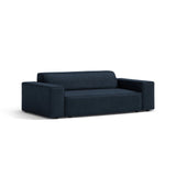 Jodie 2-Sitzer Sofa aus Boucle in Dunkelblau (Baloo 2088), 175x99 cm von Micadoni – Bild 3