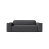 Jodie 2-Sitzer Sofa aus Boucle in Dunkelgrau (Baloo 2083), 175x99 cm von Micadoni – Bild 1