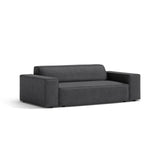 Jodie 2-Sitzer Sofa aus Boucle in Dunkelgrau (Baloo 2083), 175x99 cm von Micadoni – Bild 3