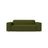Jodie 2-Sitzer Sofa aus Boucle in Dunkles olivgrün (Baloo 2090), 175x99 cm von Micadoni – Bild 1