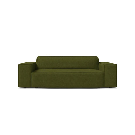 Jodie 2-Sitzer Sofa aus Boucle in Dunkles olivgrün (Baloo 2090), 175x99 cm von Micadoni – Bild 1