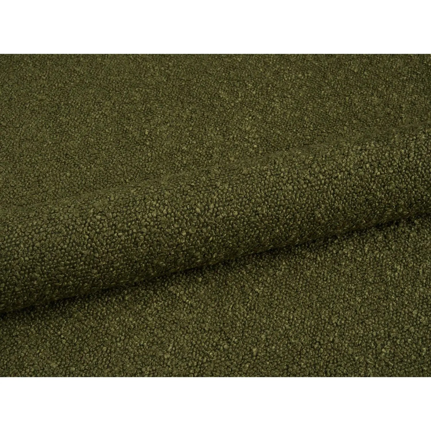 Jodie 2-Sitzer Sofa aus Boucle in Dunkles olivgrün (Baloo 2090), 175x99 cm von Micadoni – Bild 4