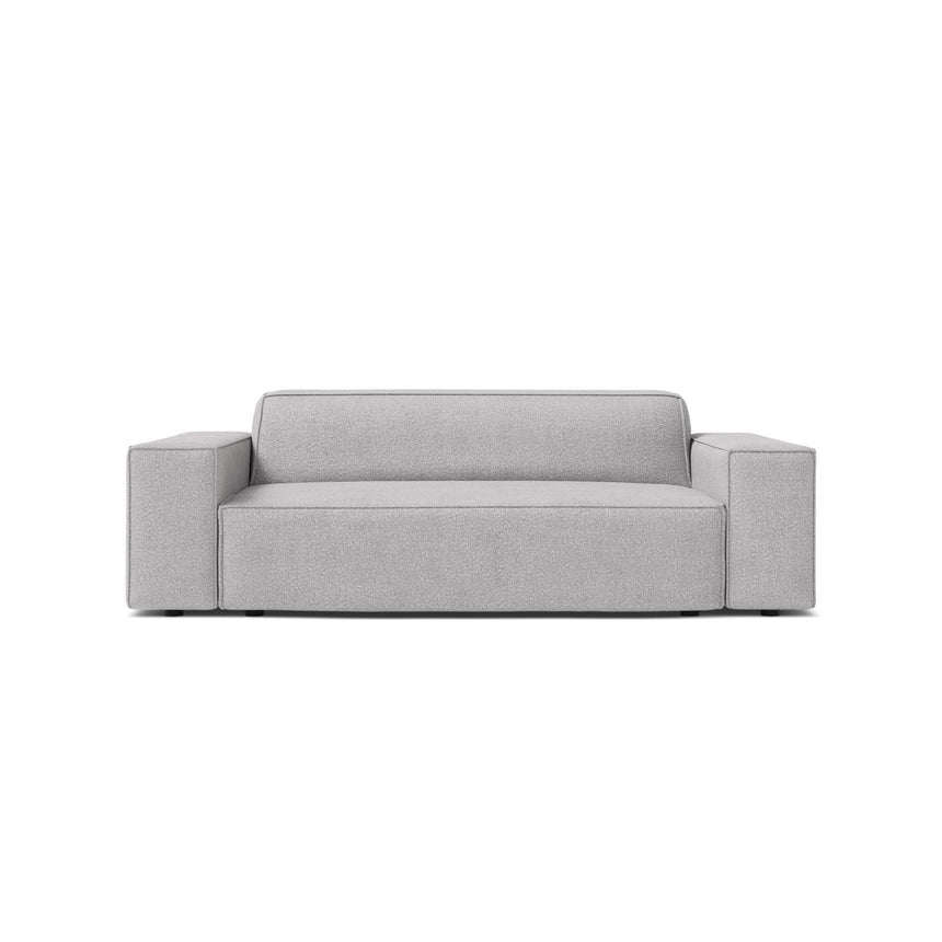Jodie 2-Sitzer Sofa aus Boucle in Hellgrau (Baloo 2085), 175x99 cm von Micadoni – Bild 1