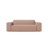 Jodie 2-Sitzer Sofa aus Boucle in Puderrosa (Baloo 2072), 175x99 cm von Micadoni – Bild 1