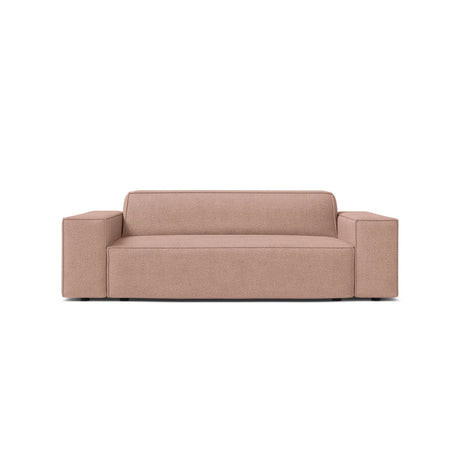 Jodie 2-Sitzer Sofa aus Boucle in Puderrosa (Baloo 2072), 175x99 cm von Micadoni – Bild 1