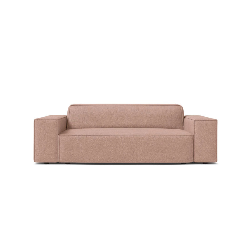 Jodie 2-Sitzer Sofa aus Boucle in Puderrosa (Baloo 2072), 175x99 cm von Micadoni – Bild 1