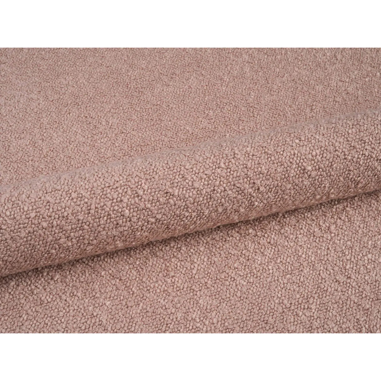 Jodie 2-Sitzer Sofa aus Boucle in Puderrosa (Baloo 2072), 175x99 cm von Micadoni – Bild 4