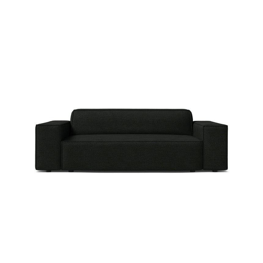 Jodie 2-Sitzer Sofa aus Boucle in Schwarz (Baloo 2082), 175x99 cm von Micadoni – Bild 1