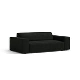 Jodie 2-Sitzer Sofa aus Boucle in Schwarz (Baloo 2082), 175x99 cm von Micadoni – Bild 3