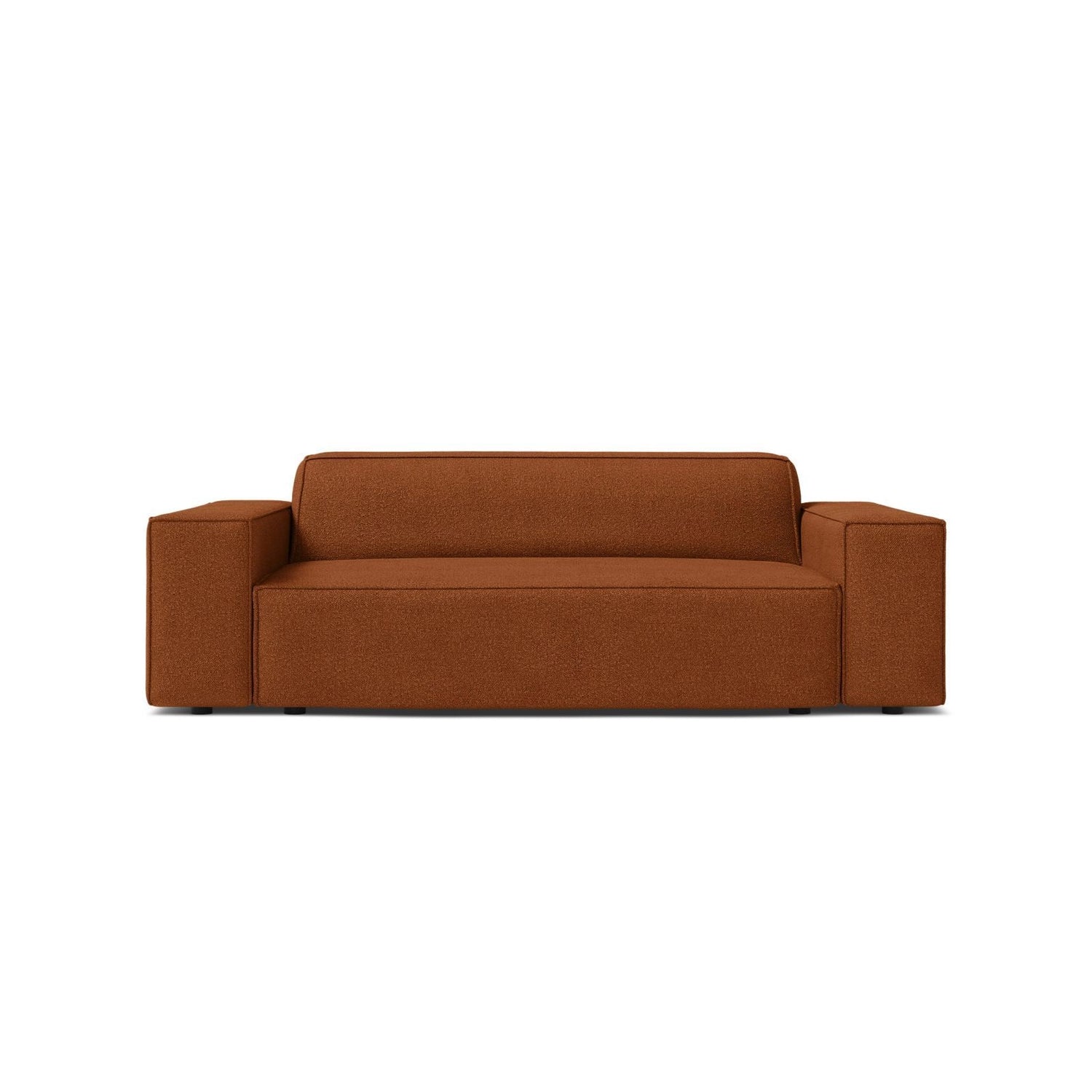 Jodie 2-Sitzer Sofa aus Boucle in Terrakotta (Baloo 2078), 175x99 cm von Micadoni – Bild 1