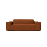 Jodie 2-Sitzer Sofa aus Boucle in Terrakotta (Baloo 2078), 175x99 cm von Micadoni – Bild 1
