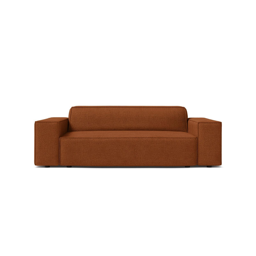 Jodie 2-Sitzer Sofa aus Boucle in Terrakotta (Baloo 2078), 175x99 cm von Micadoni – Bild 1