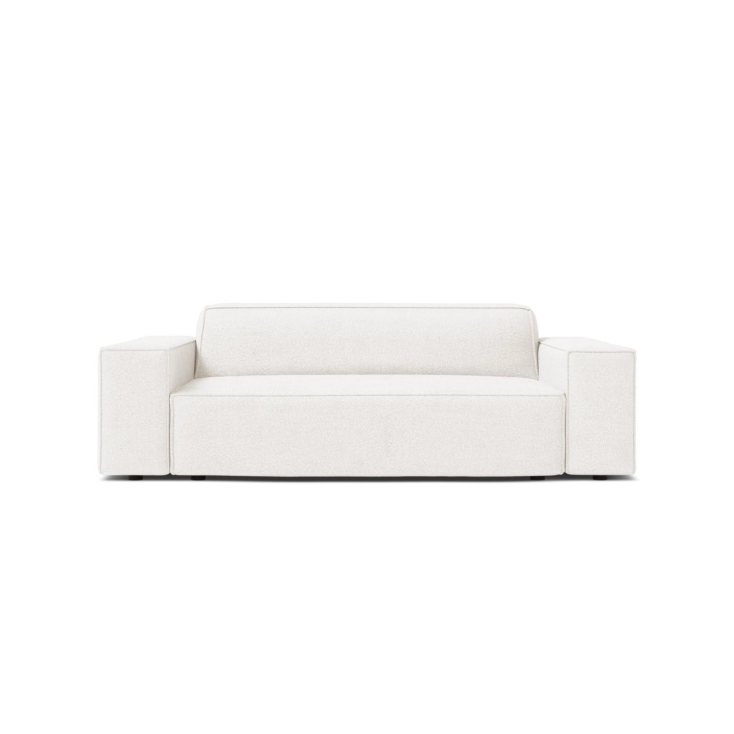 Jodie 2-Sitzer Sofa aus Samt, Boucle oder Strukturstoff, 175x99 cm von Micadoni – Bild 1