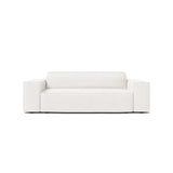 Jodie 2-Sitzer Sofa aus Samt, Boucle oder Strukturstoff, 175x99 cm von Micadoni – Bild 1