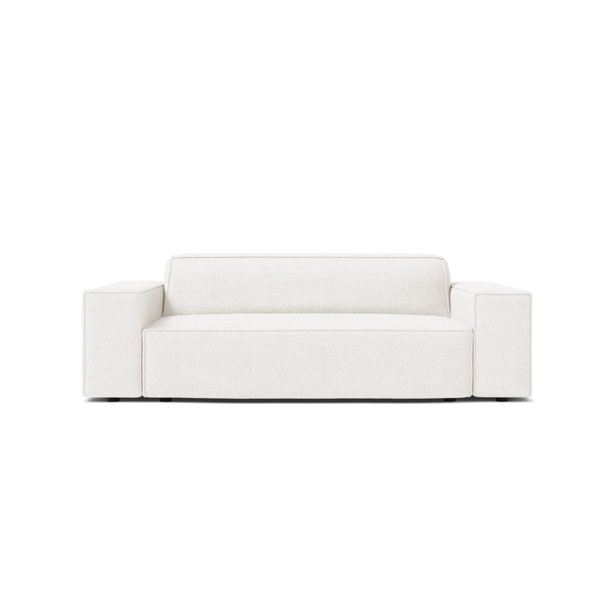 Jodie 2-Sitzer Sofa aus Samt, Boucle oder Strukturstoff, 175x99 cm von Micadoni – Bild 1