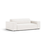 Jodie 2-Sitzer Sofa aus Samt, Boucle oder Strukturstoff, 175x99 cm von Micadoni – Bild 3