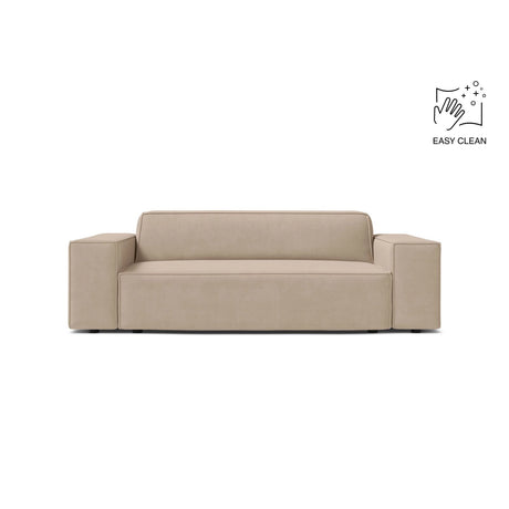 Jodie 2-Sitzer Sofa aus Samt in Beige (Venus 2928), 175x99 cm von Micadoni – Bild 1