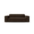 Jodie 2-Sitzer Sofa aus Samt in Dunkelgrau (Bluvel 18), 175x99 cm von Micadoni – Bild 1