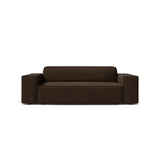 Jodie 2-Sitzer Sofa aus Samt in Dunkelgrau (Bluvel 18), 175x99 cm von Micadoni – Bild 1