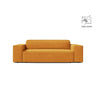 Jodie 2-Sitzer Sofa aus Samt in Gelb (Venus 2917), 175x99 cm von Micadoni – Bild 1