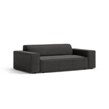 Jodie 2-Sitzer Sofa aus Samt in Grau (Bluvel 14), 175x99 cm von Micadoni – Bild 3