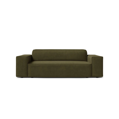 Jodie 2-Sitzer Sofa aus Samt in Grün (Bluvel 77), 175x99 cm von Micadoni – Bild 1