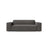 Jodie 2-Sitzer Sofa aus Samt in Hellgrau (Bluvel 13), 175x99 cm von Micadoni – Bild 1