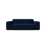 Jodie 2-Sitzer Sofa aus Samt in Königsblau (Bluvel 86), 175x99 cm von Micadoni – Bild 1