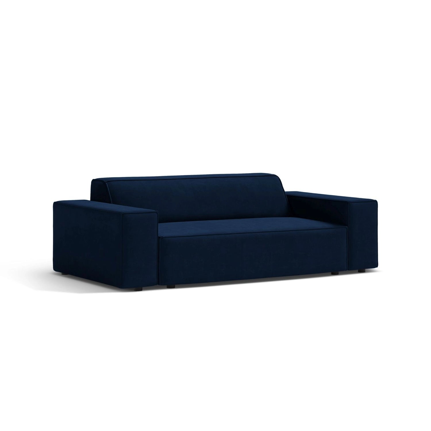 Jodie 2-Sitzer Sofa aus Samt in Königsblau (Bluvel 86), 175x99 cm von Micadoni – Bild 3