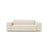 Jodie 2-Sitzer Sofa aus Samt in Leichtes Beige (Bluvel 22), 175x99 cm von Micadoni – Bild 1