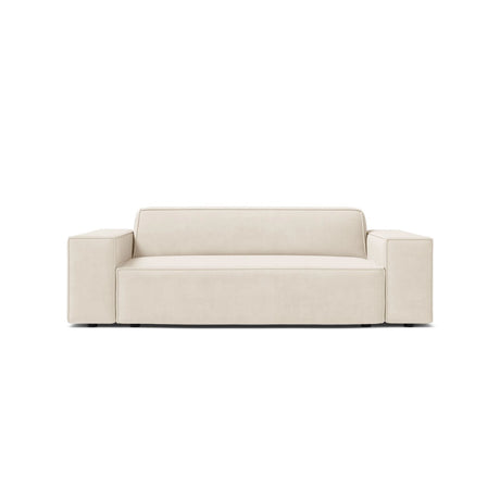 Jodie 2-Sitzer Sofa aus Samt in Leichtes Beige (Bluvel 22), 175x99 cm von Micadoni – Bild 1