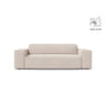 Jodie 2-Sitzer Sofa aus Samt in Leichtes Beige (Venus 2927), 175x99 cm von Micadoni – Bild 1